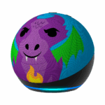 Amazon Echo Dot Kids Edition 5° Gen - Fire Dragon