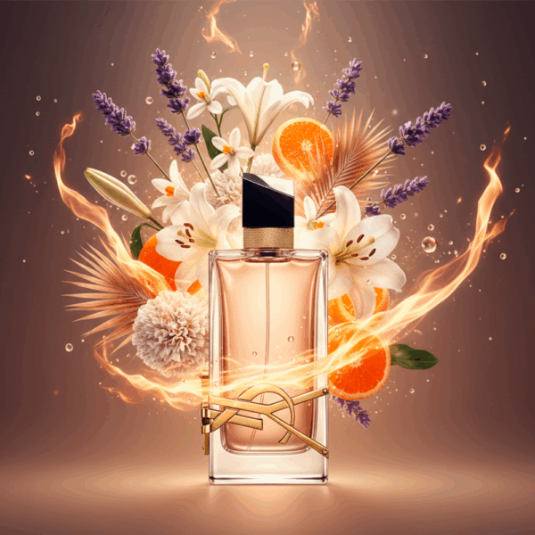 Perfume Yves Saint Laurent Libre Flowers & Flames EDP Florale 90ml - Imagen 3