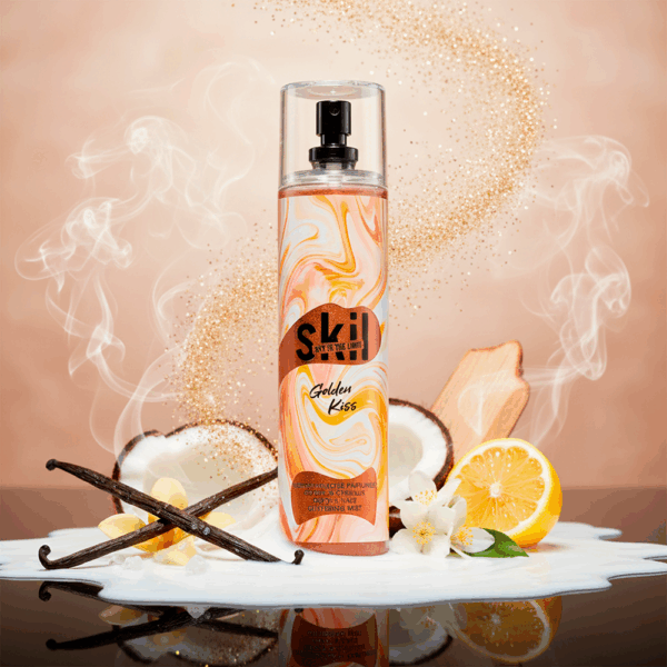 Spray Corporal y Capilar Jeanne Arthes Skil Golden Kiss 250ml - Imagen 2