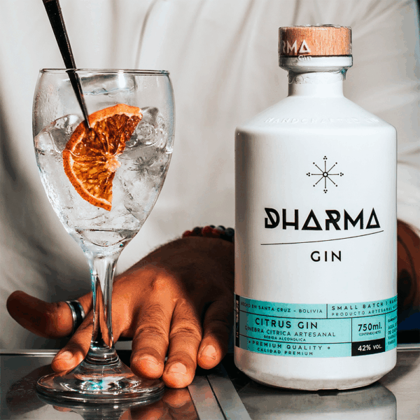 Gin Dharma Citrus 750ml - Imagen 2