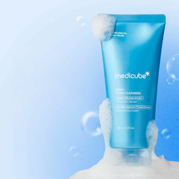 Limpador Facial Medicube Zero Foam Cleanser - 120g - Imagen 4