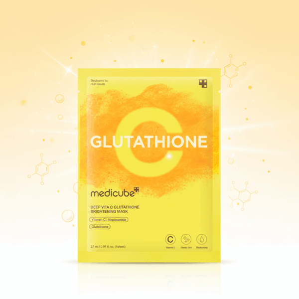 Mascarilla Facial Medicube Deep Vita C Glutathione - 27ml - Imagen 2