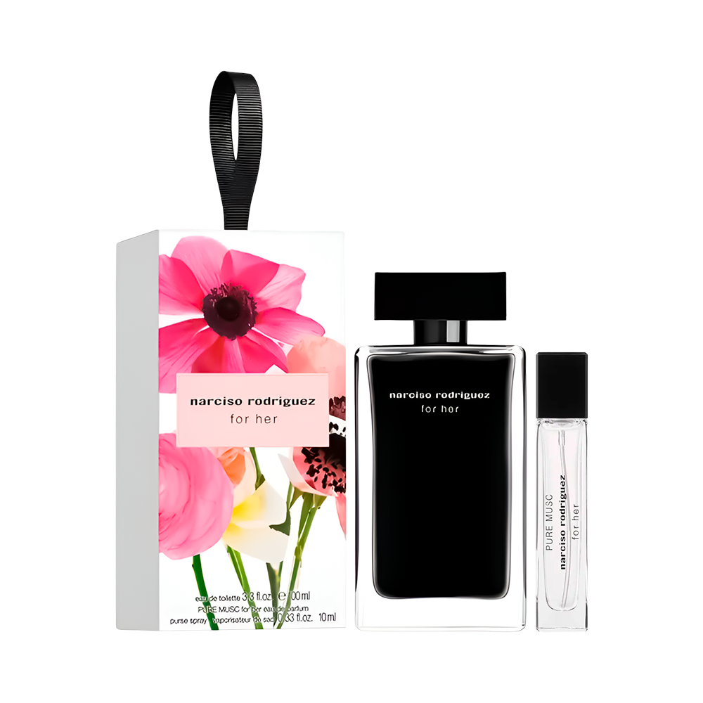 P1851188 Kit Perfume Narciso Rodriguez For Her EDT 100ml + 10ml - Imagen 1