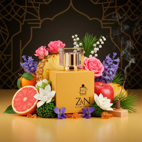 Perfume Milestone Zan EDP 100ml - Unisex - Imagen 3