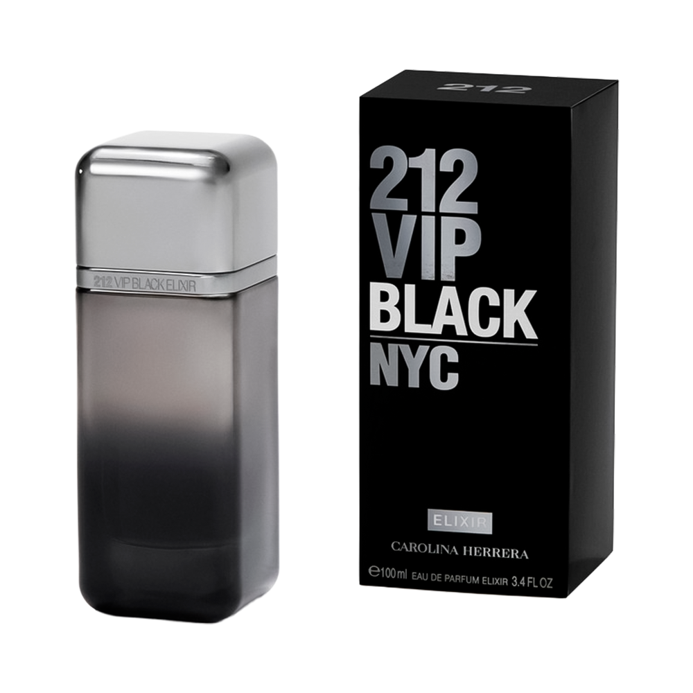 P8984512-1 Perfume Carolina Herrera 212 Vip Black Elixir EDP 100ml - Masculino - Imagen 1