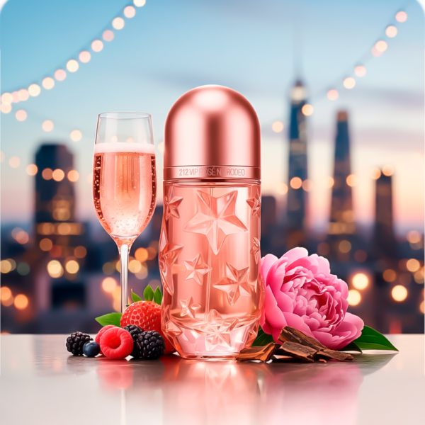 Perfume Carolina Herrrera 212 VIP Rosé Rodeo EDP 80ml - Femenino - Imagen 3