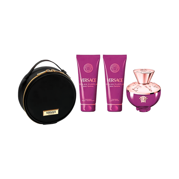 Kit Versace Dylan Purple EDP - Femenino 4 Piezas - Imagen 2