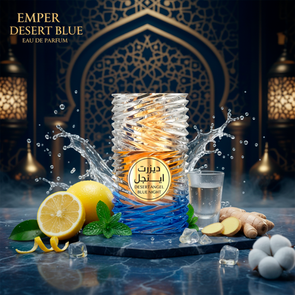 Perfume Emper Desert Blue EDP 100ml - Unisex - Imagen 3