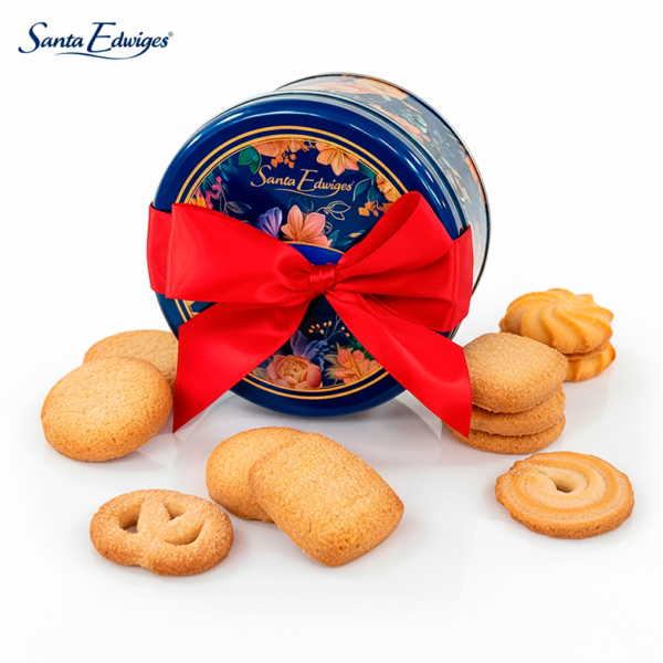 Galletitas de Manteca Santa Edwiges Lata - 150g - Imagen 3