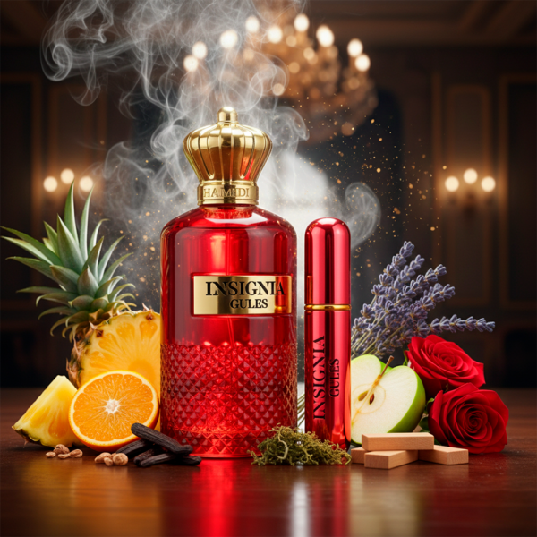 Perfume Hamidi Insignia Gules Parfum 105ml - Unisex - Imagen 3