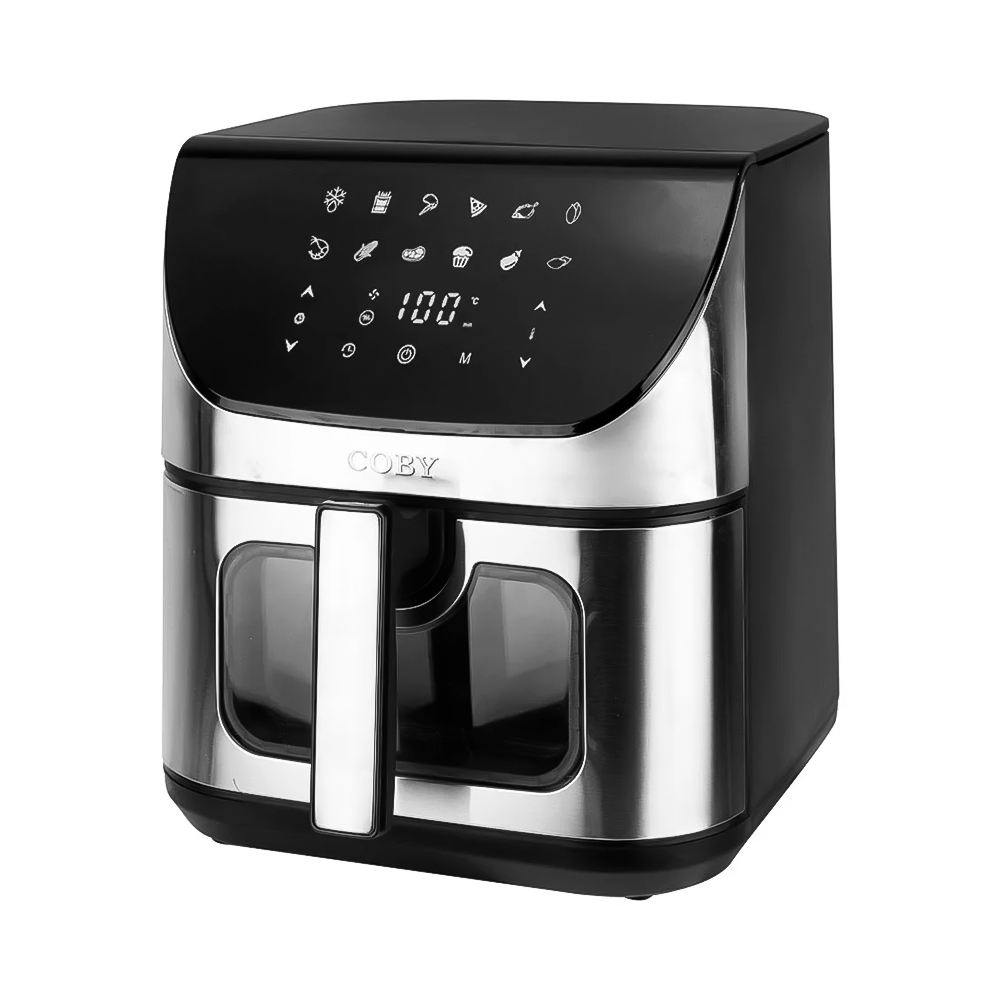 P8988466 Freidora Eléctrica Coby CY-AIRF 8LDH-DG-SS-W 1700W 110 V/60Hz - Imagen 1