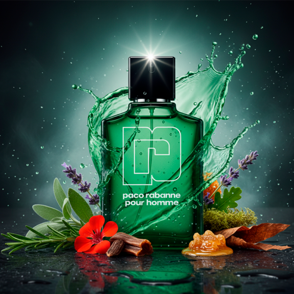 Perfume Paco Rabanne Pour Homme EDT 100ml - Masculino - Imagen 3