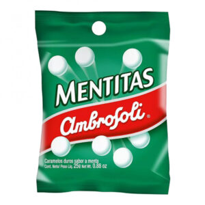 Caramelo Ambrosoli Mentitas Florete de 25g