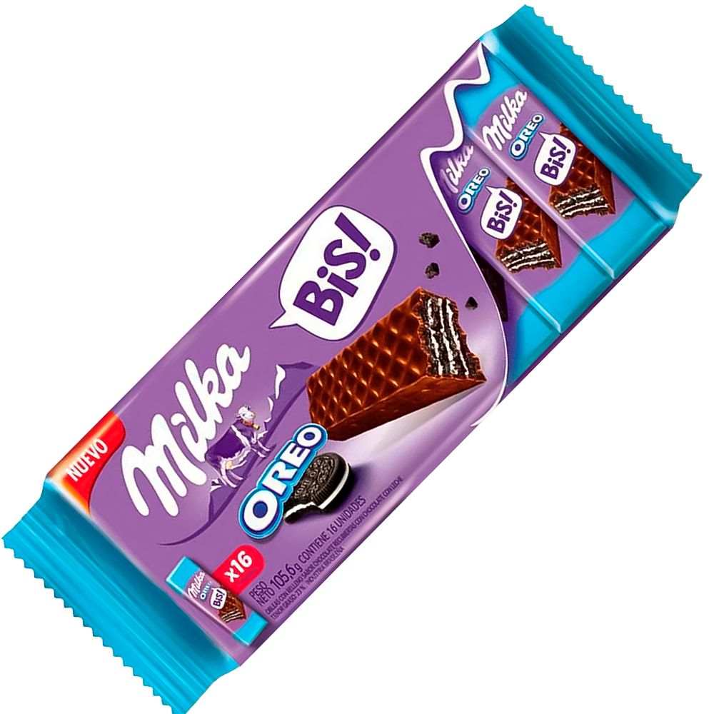 P1247262 CHOCOLATE MILKA BIS OREO 105,6g - Imagen 1