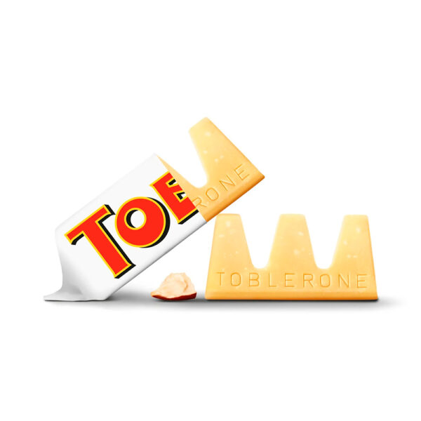 Chocolate Blanco Toblerone Tiny 200g - Imagen 2