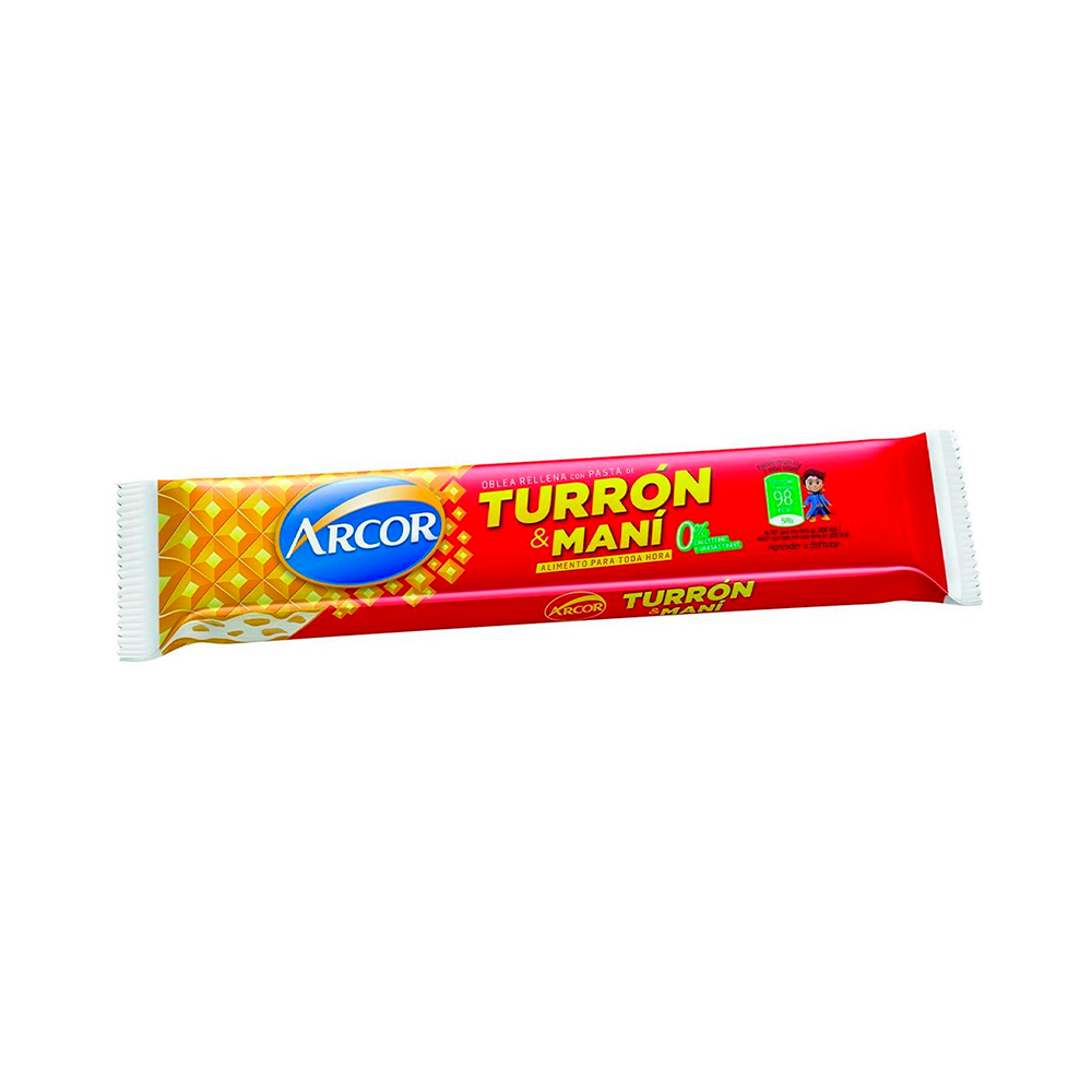 P1852052 Turron Arcor de Mani 25g - Imagen 1