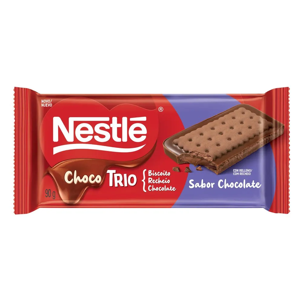 P8981085 Chocolate Nestle Choco Trio 90g - Imagen 1
