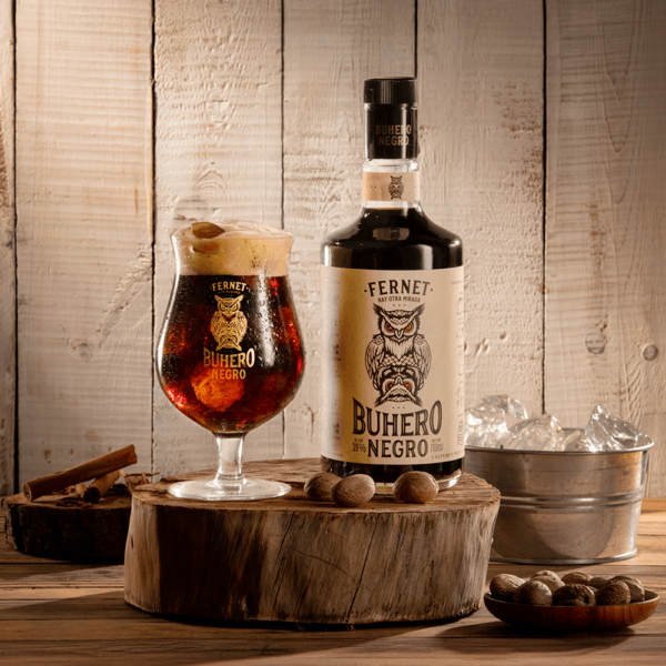Licor Fernet Buhero Negro 700ml - Imagen 2