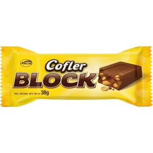 Chocolate Arcor Cofler bolck con mani de 38 gr.