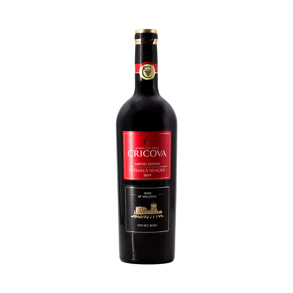 P8984269 Vino Tinto Cricova Fetească Neagră - 750ml - Imagen 1