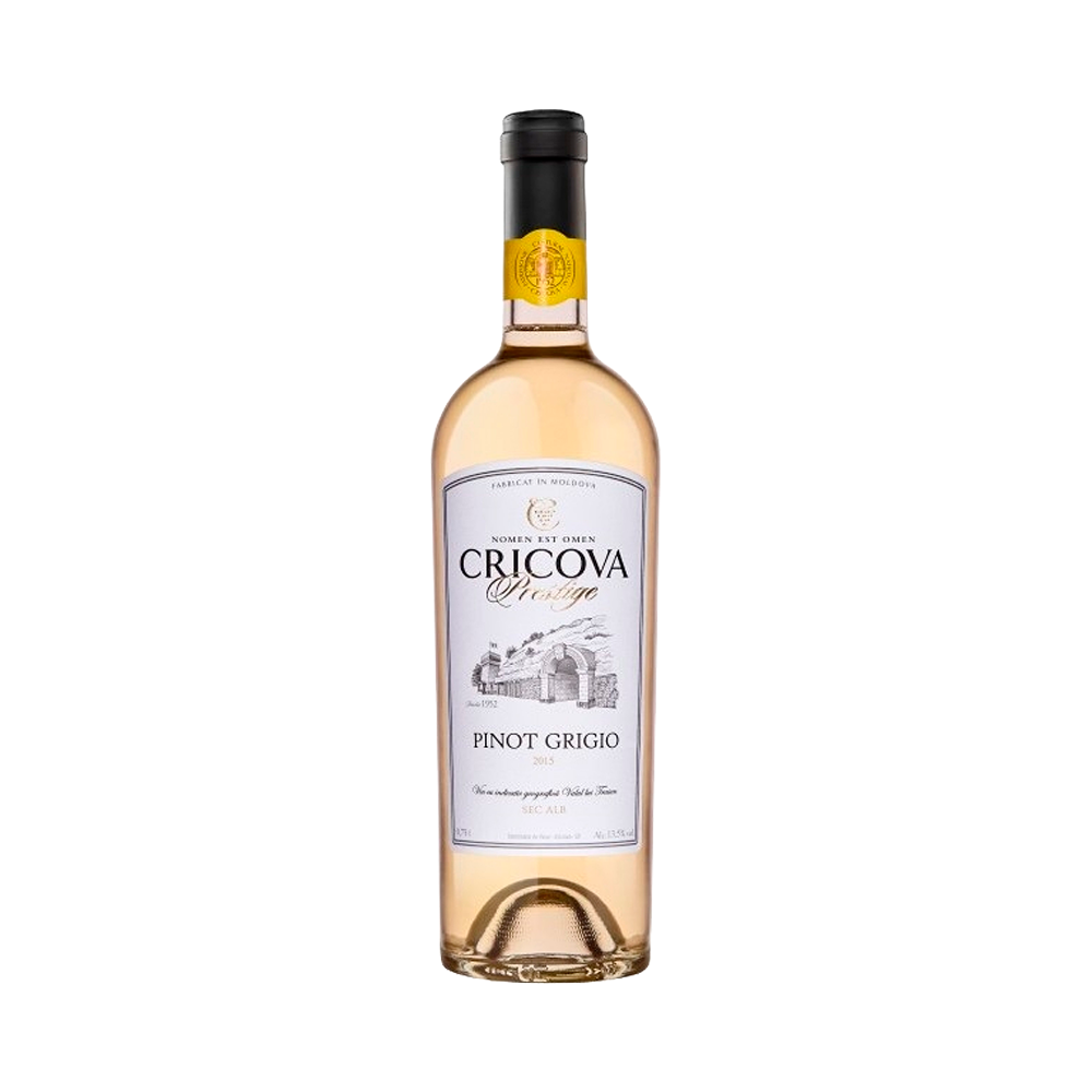P8985666 Vino Cricova Prestige Pinot Grigio - 750ml - Imagen 1