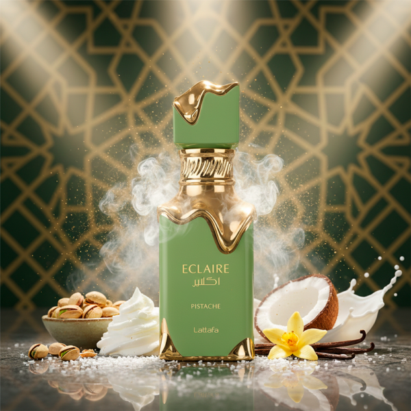 Perfume Lattafa Eclaire Pistache EDP 100ml - Unisex - Imagen 3
