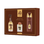 kit Lattafa Pride Eternal Oud EDP 100ml + Deo 200ml + 20ml