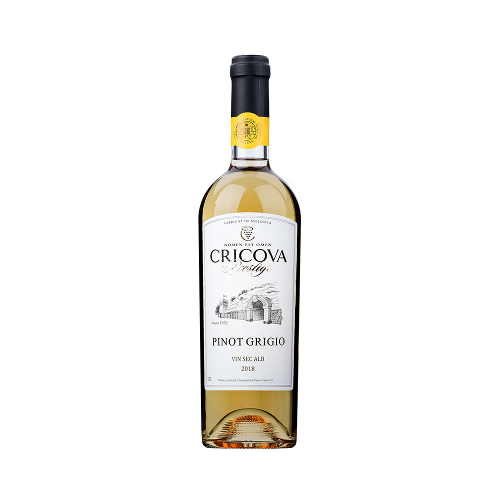 P8989264 Vino Blanco Cricova Prestige Pinot Grigio - 750ml - Imagen 1