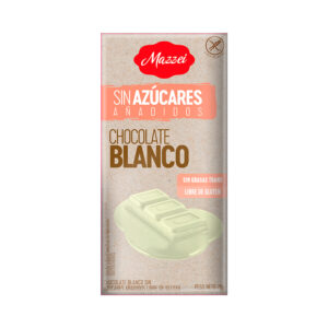 Chocolate Blanco Mazzei sin Azúcares 75g