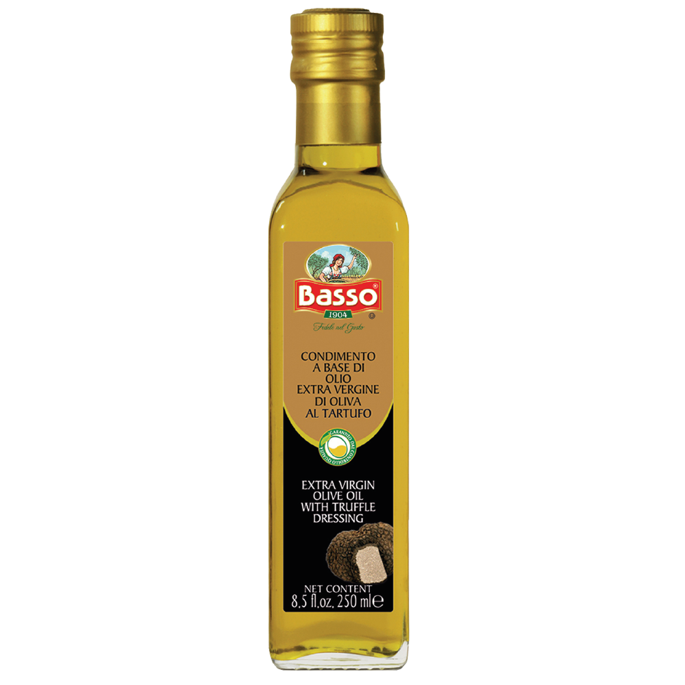 P1845846 BASSO ACEITE EXTRA VIRGEN TRUFAS 250ml - Imagen 1