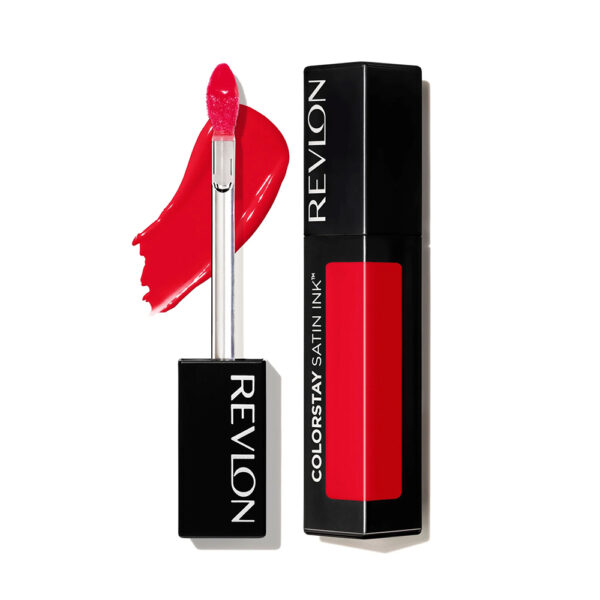 Labial Líquido Revlon ColorStay Satin Ink 015 Fire & Ice - Imagen 2