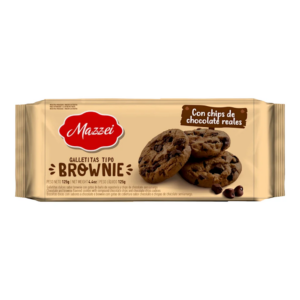 GALLETAS MAZZEI COOKIES SABOR BROWNIE 100g
