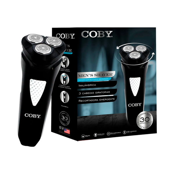 Afeitadora Eléctrica Coby CY3365-5111 - Recargable - Imagen 2