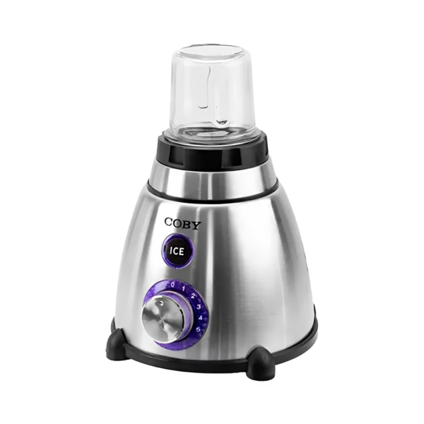 Licuadora Coby CY-5101-LIC3-SS 600W 1.5L 2 en 1 - Plateada - Imagen 2