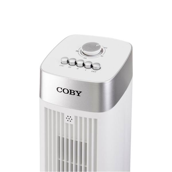 Ventilador De Torre Coby CY-TF-AB 41" 45W 110/220V - Imagen 3