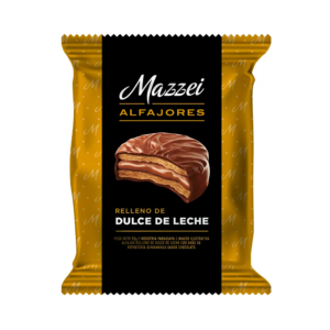 Mazzei Alfajor Premium Baño Negro 50g