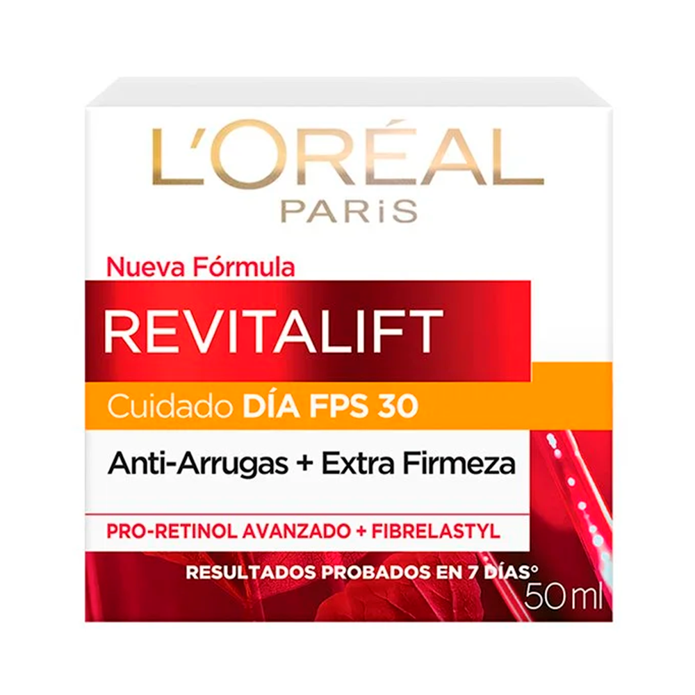 P8989264 Crema Loreal Acción Intensa Día Revitalift SPF 30 - Imagen 1