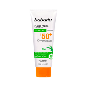 Fluido Facial Para Pieles Sensibles SPF50 + Babaria