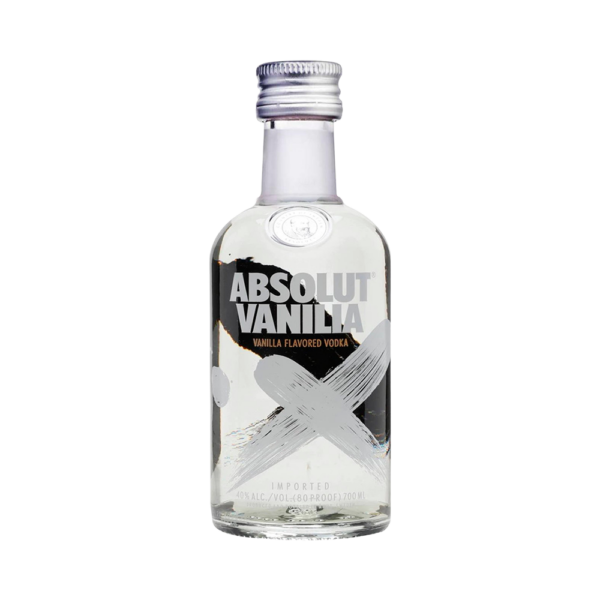 Vodka Absolut Miniatura Vainilla - 50ml - Imagen 1