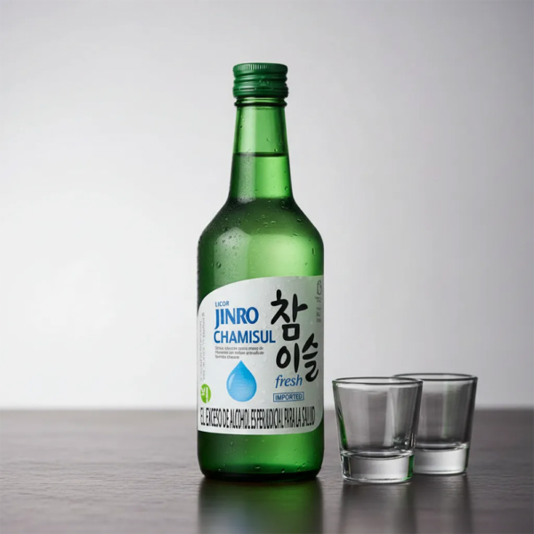 Soju Jinro Chamisul Fresh - 360ml - Imagen 2