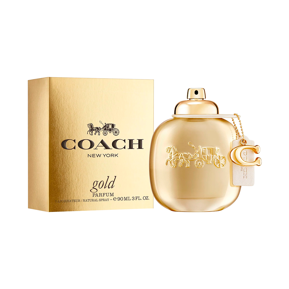 P8985120 Perfume Coach Gold Parfum 90ml - Femenino - Imagen 1
