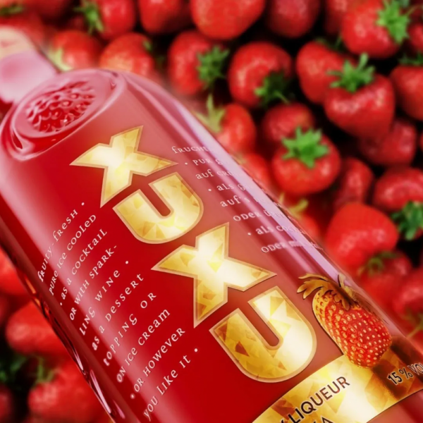 Vodka Xuxu Strawberry - 700ml - Imagen 2