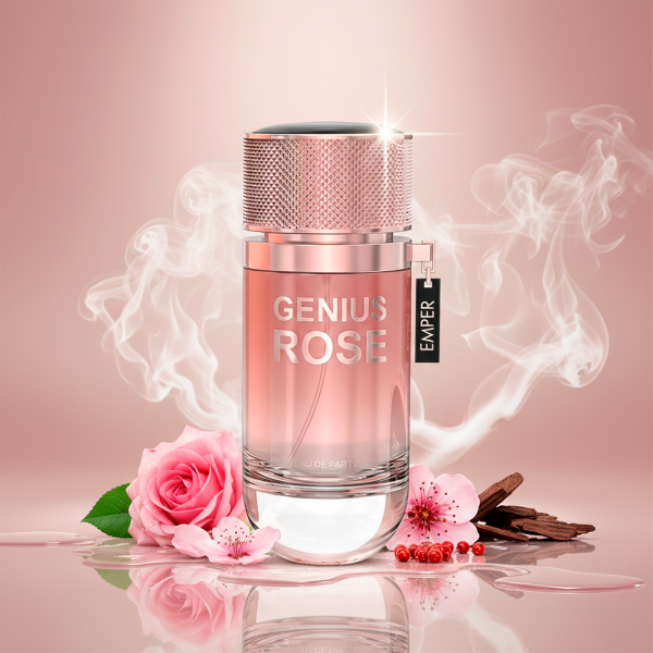 Perfume Emper Genius Rose EDP 25ml – Femenino - Imagen 3