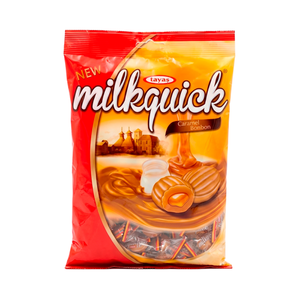 Caramelos Tayas Milkquick Caramel Bombon - 350g - Imagen 1