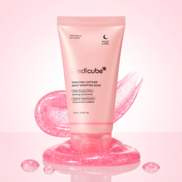 Mascarilla Facial Medicube PDRN Pink Caffeine - 75ml - Imagen 3