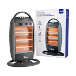 Estufa Eléctrica Krab KBEO1200 Quartzo Oscilante 1200W - Gris/Negro