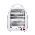 Estufa Eléctrica Krab KBEP800 Quartzo Portátil 800W - Blanco - Imagen 2