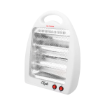 Estufa Eléctrica Krab KBEP800 Quartzo Portátil 800W - Blanco - Imagen 3