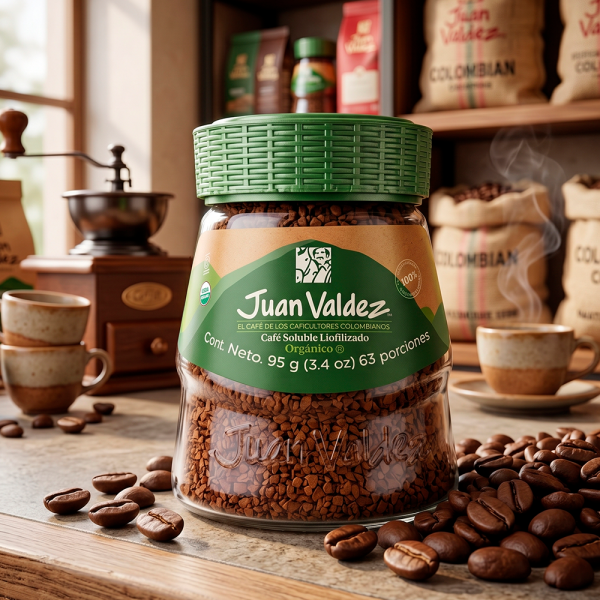 Café Liofilizado Juan Valdez Orgánico - 95g - Imagen 2