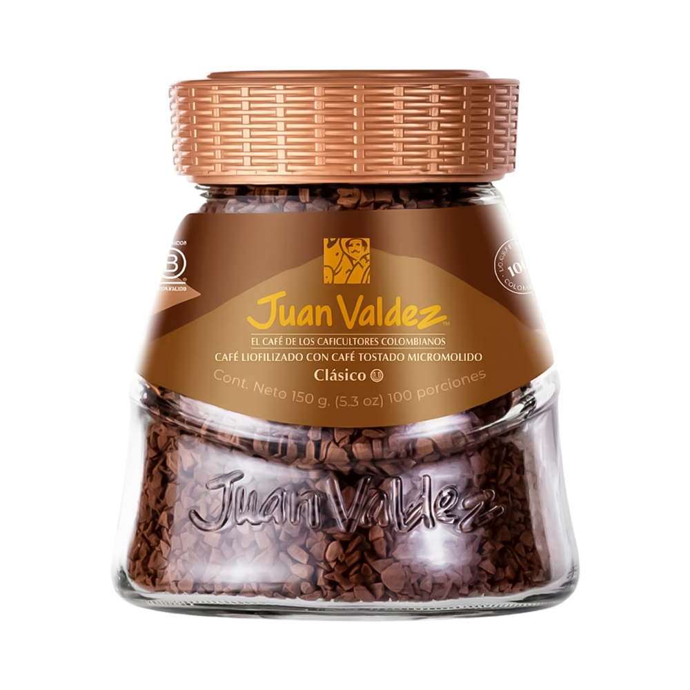 P8986186 Café Liofilizado Juan Valdez Clásico – 150g - Imagen 1
